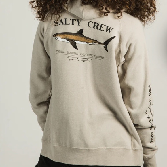 Salty Crew Bruce Full Zip-Up - Picture 1 of 4